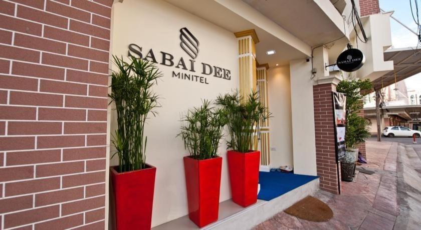 Sabai Dee Minitel Hotell Bangkok Exteriör bild