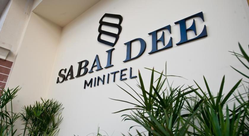 Sabai Dee Minitel Hotell Bangkok Exteriör bild