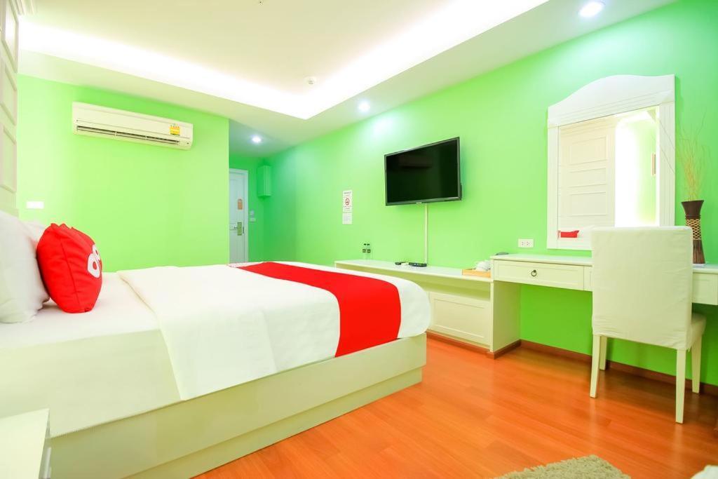 Sabai Dee Minitel Hotell Bangkok Exteriör bild